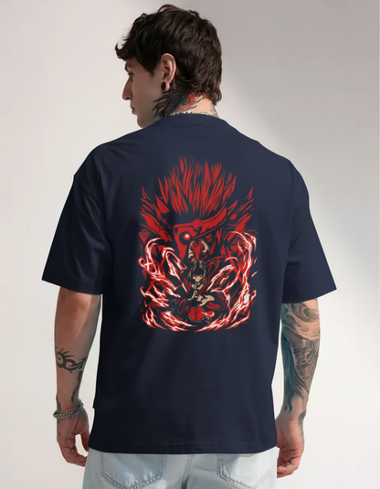 Naruto Kurama Mode Oversize Tee